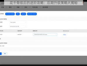 花千骨级后的进阶攻略：后期升级策略大揭秘