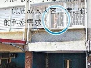 无码做爰全过程免费网站：优质成人内容，满足你的私密需求