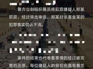 暗影迷踪：Crimaster犯罪大师地下室凶案揭秘