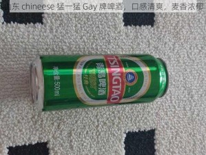 山东 chineese 猛一猛 Gay 牌啤酒，口感清爽，麦香浓郁