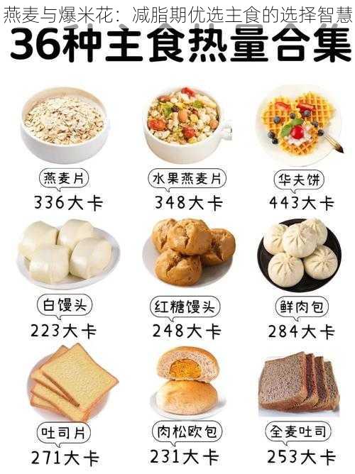 燕麦与爆米花：减脂期优选主食的选择智慧