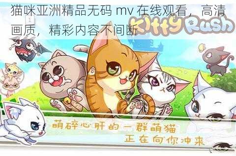 猫咪亚洲精品无码 mv 在线观看，高清画质，精彩内容不间断