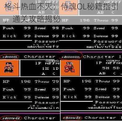 格斗热血不灭：侍魂OL秘籍指引，通关攻略揭秘