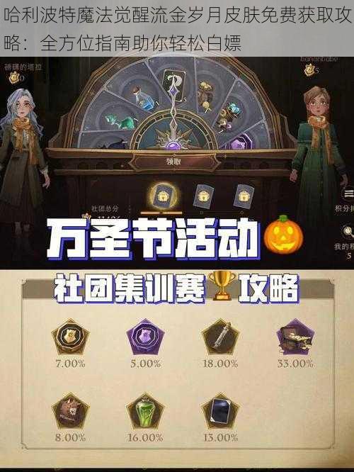 哈利波特魔法觉醒流金岁月皮肤免费获取攻略：全方位指南助你轻松白嫖