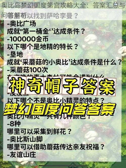 奥比岛梦幻国度第宫攻略大全：答案汇总与问答解析