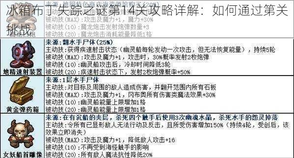 冰箱布丁失踪之谜第14关攻略详解：如何通过第关挑战