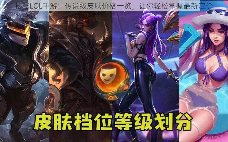 揭秘LOL手游：传说级皮肤价格一览，让你轻松掌握最新定价