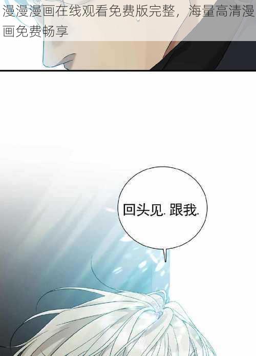 漫漫漫画在线观看免费版完整，海量高清漫画免费畅享