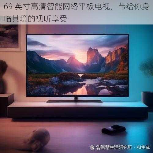 69 英寸高清智能网络平板电视，带给你身临其境的视听享受