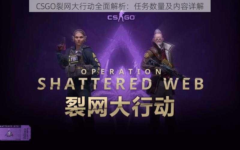 CSGO裂网大行动全面解析：任务数量及内容详解